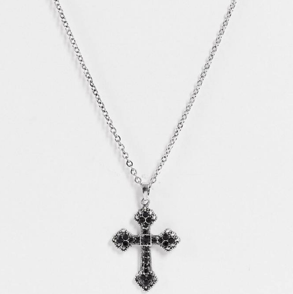 🍎 gothic Cross necklace - Picture 2 of 4